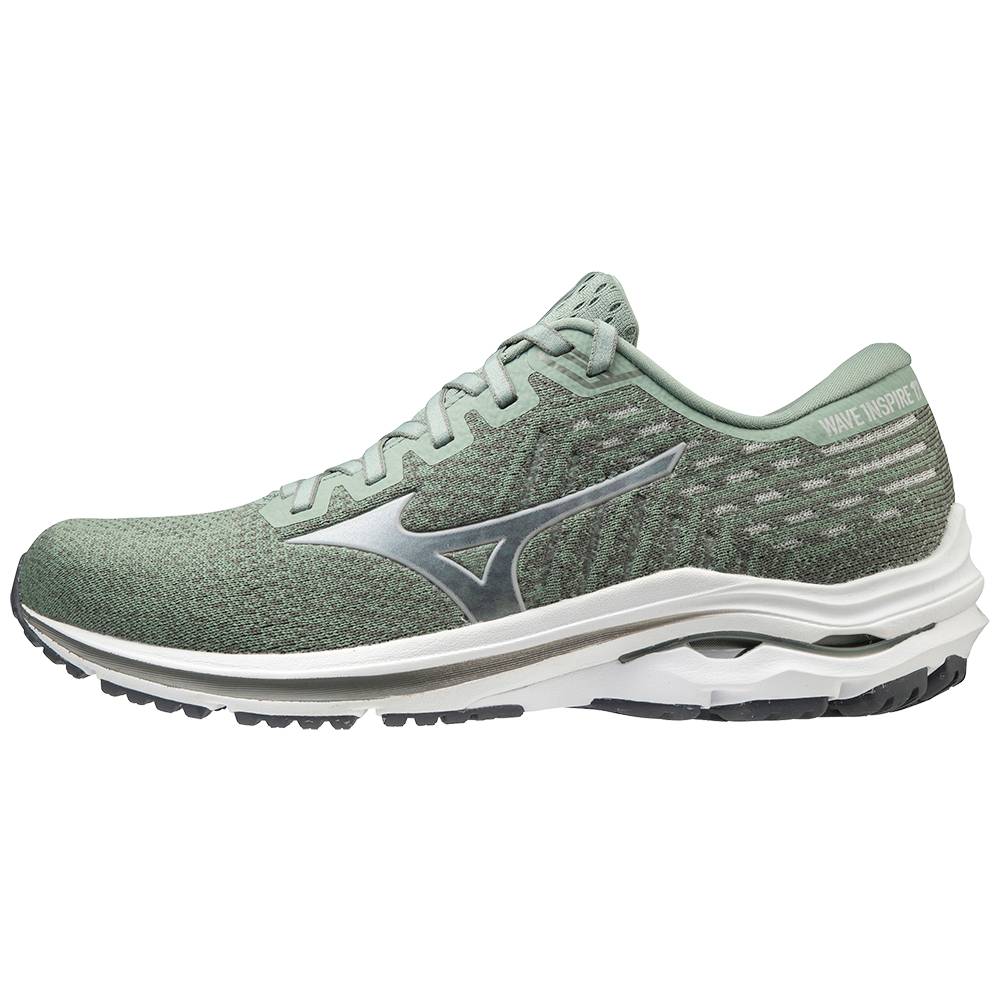 Tenis Para Correr Mizuno Wave Inspire 17 WAVEKNIT Para Hombre Verdes 9034827-AC